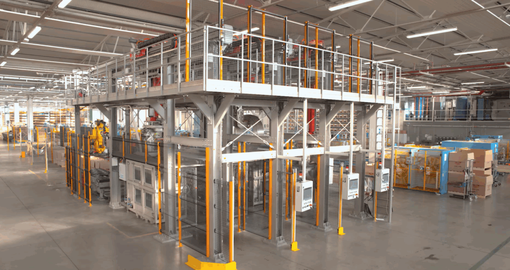 Automatic pression test and packing station